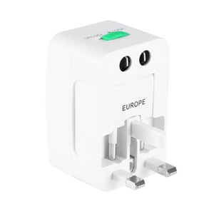อะแดปเตอร์สำหรับเดินทางอเนกประสงค์แบบออลอินวันเอาต์พุตแบบ2 USB แบบ UK US AU EU ปลั๊กสำหรับแล็ปท็อปและกล้องไฟ10W - Product Image 5