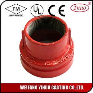 Fm-ul-ce批准的标准零件300 Psi用于消防系统的凹槽减速器