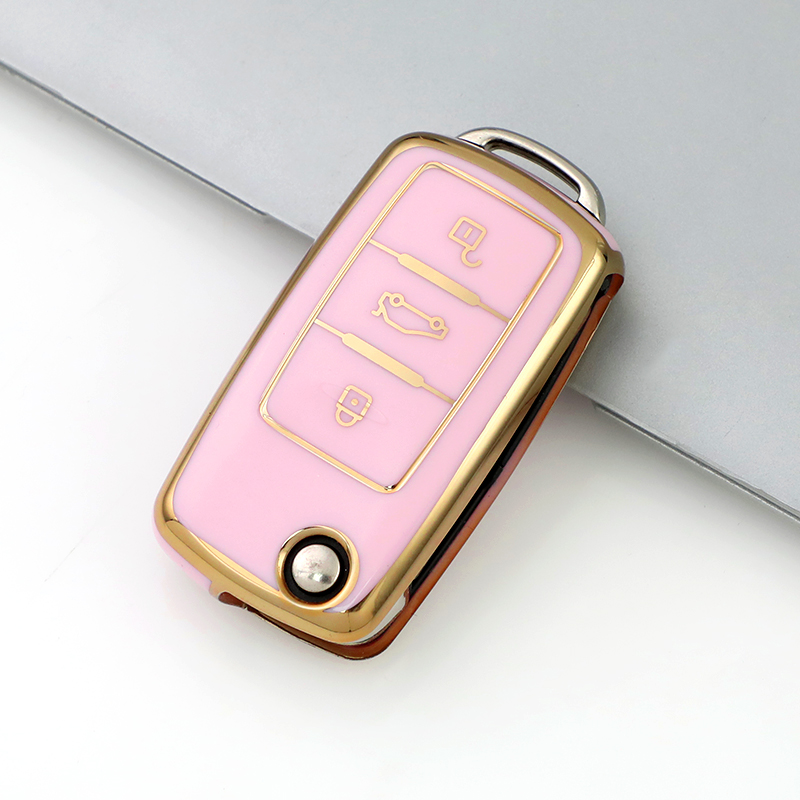 3 Button Pink