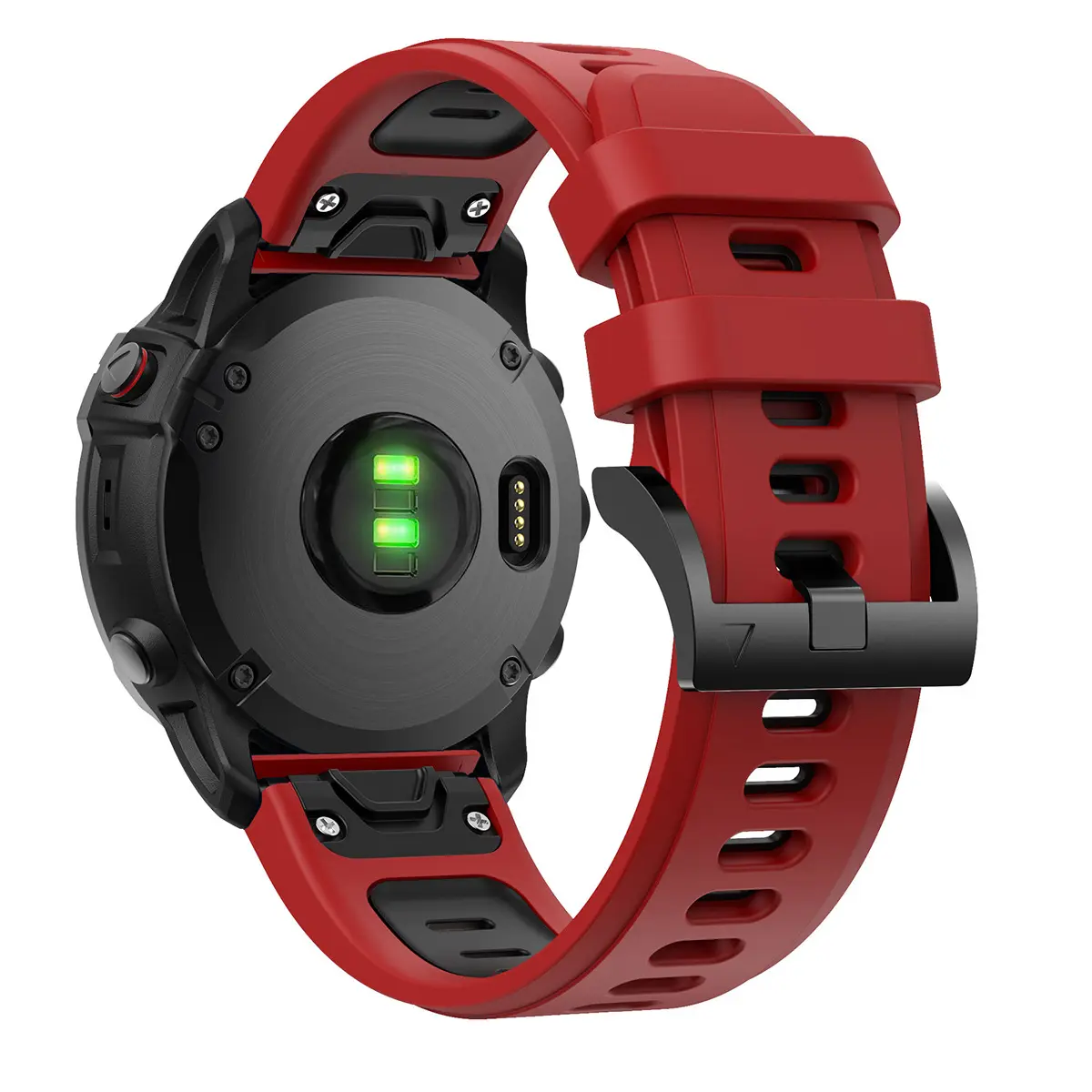 Pulseira de silicone para relógio Garmin Fenix7/7xpro, pulseira de silicone de relógio de duas cores Fenix6/6x de relógio de silicone de relógio de relógio de relógio de relógio de relógio de relógio de relógio de relógio de relógio de relógio de relógio de relógio de relógio de relógio de relógio de relógio de relógio de relógio de relógio de relógio de relógio de relógio de relógio