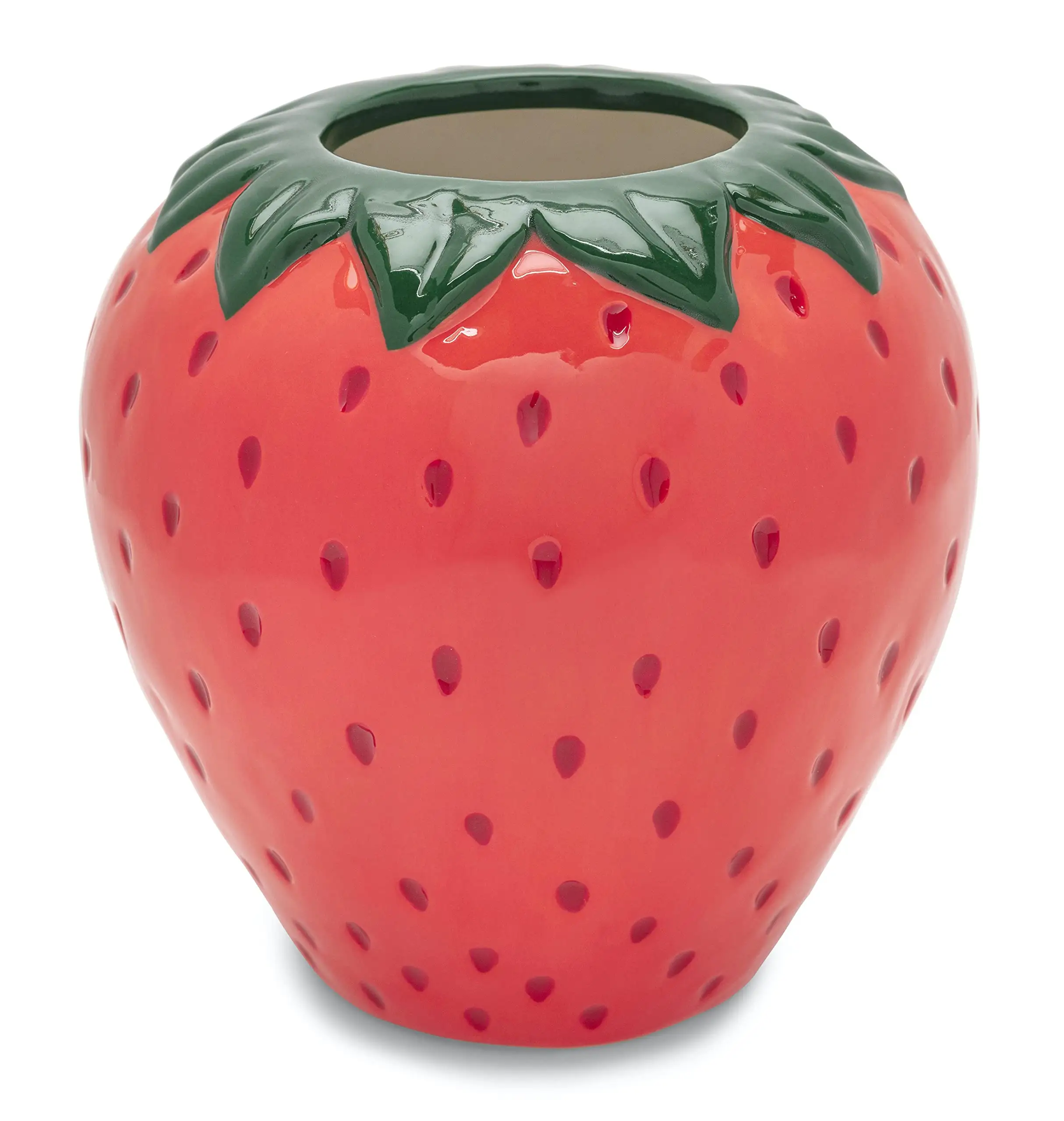 Hot Selling Ornamente Vintage inspiriertes Hotel dekorative kreative Erdbeer blumen arrangement Keramik vase