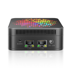 J4105/J4125/J6413/N100 Embedded Pcs <strong>Linux</strong>/Window Dual-network Port or 4-network Port Fanless Industrial <strong>Computer</strong> Mini Box Pc - Product Image 1