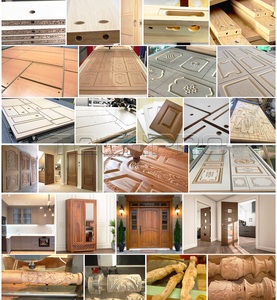 Puertas profesionales 1530 1325 Mesa giratoria Cnc 4th Axis ATC CNC Router con tallado lateral de husillo horizontal - Product Image 6