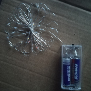 YN batteria LED fata stringa luci materiale di rame IP44 con 2AA scatola di batteria per natale matrimonio illuminazione esterna - Product Image 6