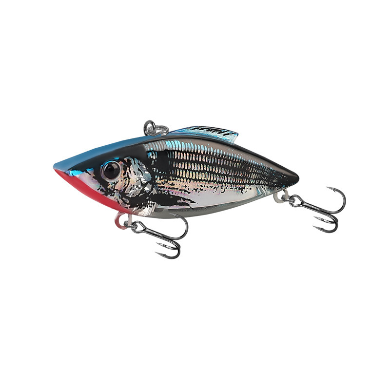 2#6.5cm11.4g blue and black pattern
