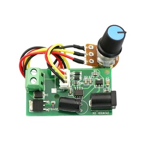Micro PWM DC regolatore di velocità del motore 6V 12V 24V 3A piccola scheda di velocità - Product Image 1