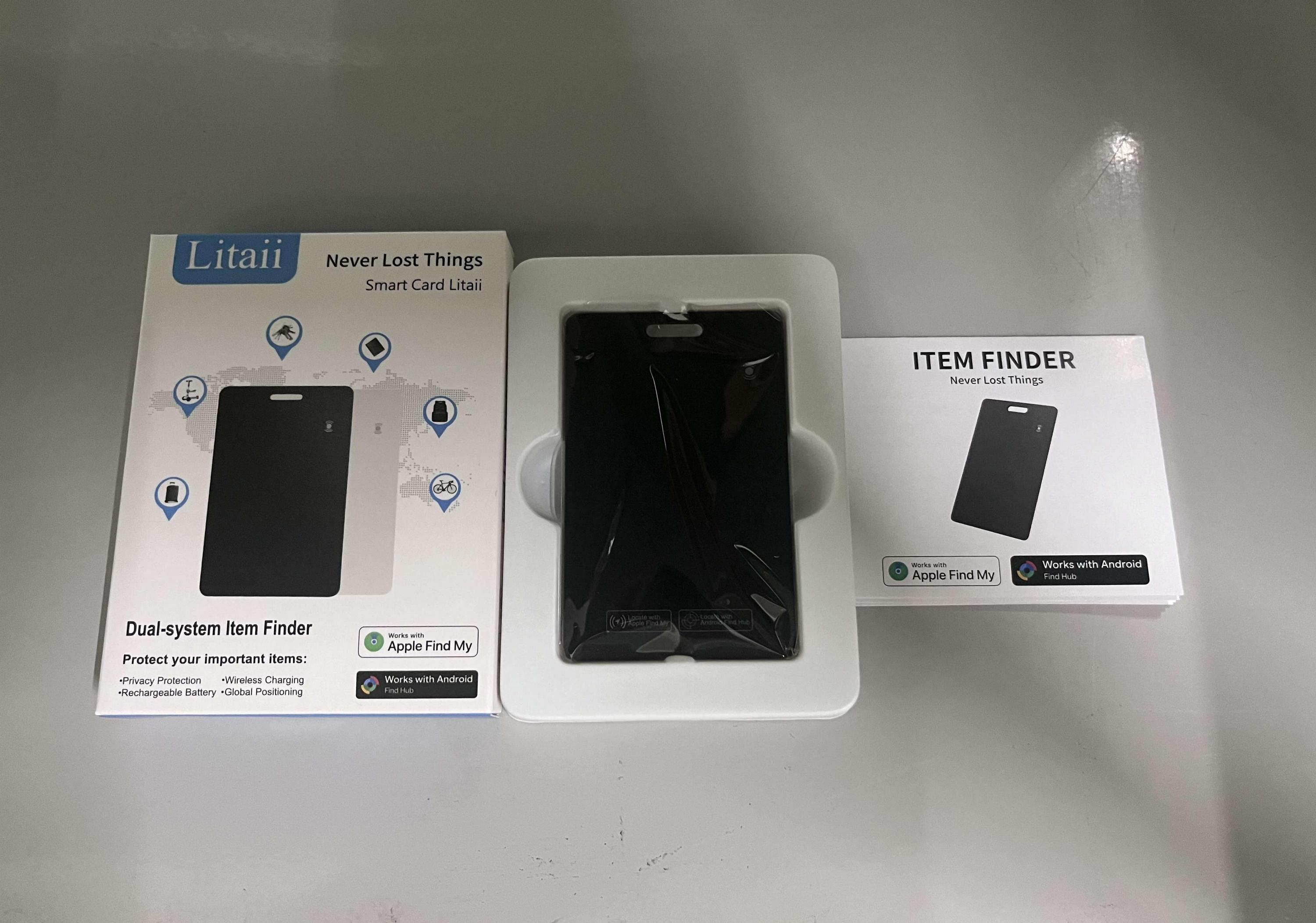 Black, Dual System for Google and Apple