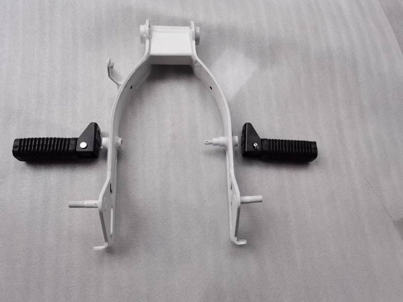 White with pedals