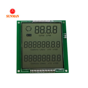 Custom 7 segmento Mono monocromatico cifra Tn Stn Fstn Htn Lcd per il livello dell'acqua Controller Meter - Product Image 3