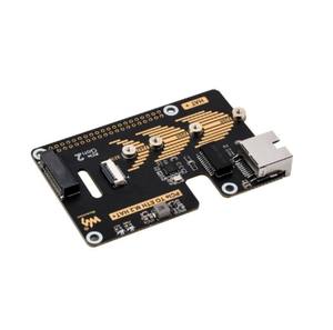 Tarjeta de expansión Raspberry Pi 5 PCIe a Gigabit Ethernet/M.2 HAT + Unidad de velocidad de 5Gbps gratis - Product Image 2