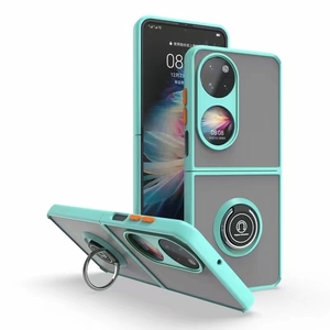 趋势Z折叠3盖硬混合电脑 & TPU Metta水晶透明保护Z翻盖3三星银河Z翻盖手机外壳