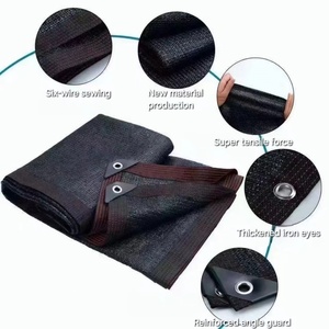 HDPE UV-stabilisiert Schatten Landwirtschaft Gewächshaus Schwarz Farbe Sonnenschutz Netz abdeckung Schutz pflanzen vor Hitze - Product Image 5