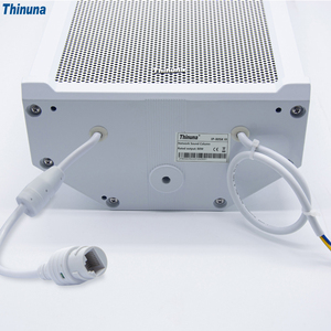 Altoparlante attivo della colonna 80W dell'altoparlante all'aperto del sistema audio impermeabile multifunzionale della rete del IP POE di Thinuna IP-80SK III per la scuola - Product Image 3