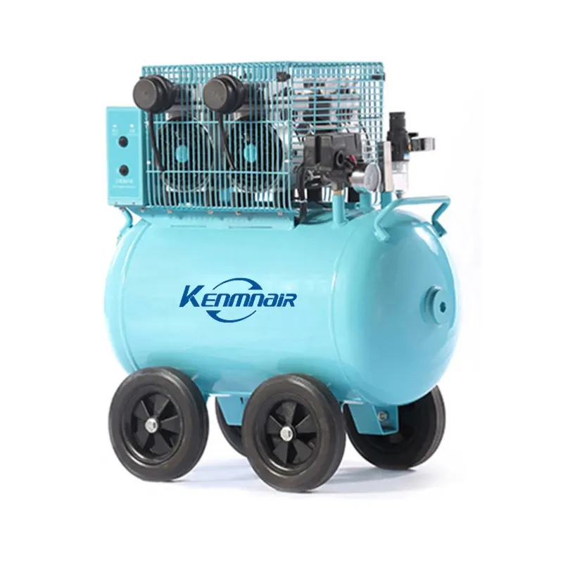 Compressore d'aria oil-free 8bar 1800W compressore d'aria oil-free a bassa riduzione di rumore