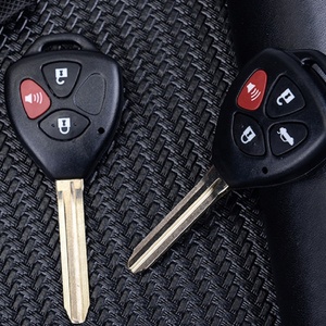 Yüksek kalite yeni bıçak 2/3/4 düğme Fob uzaktan anahtar shell kılıf boş fit TOYOTA Corolla Hilux Camry için avalon Matrix Yaris Venza - Product Image 3
