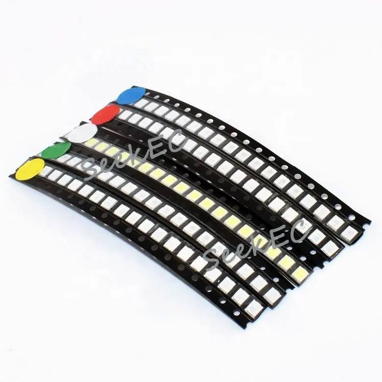 3528 1210 smd led vermelho azul amarelo branco quente 1210 luz emissor diodo 3528 1210 smd super brilhante contas de alta qualidade