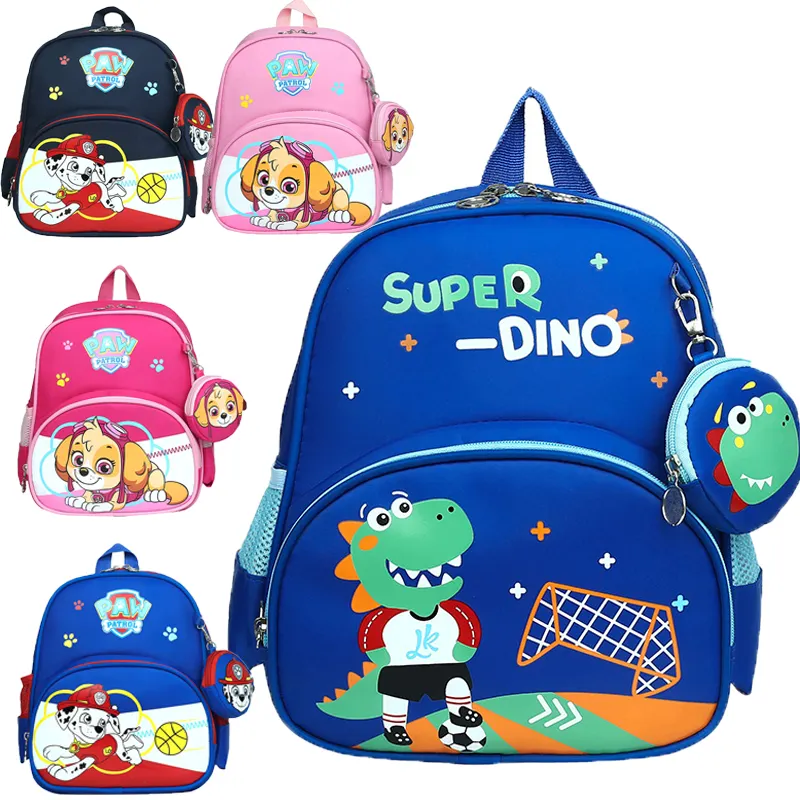 2024 new design Cute Dinosaur Lightweight Waterproof School bags for kids Primary school students Book bags school backpack