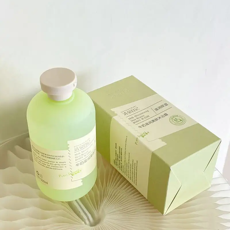 Bouteilles d'huile de bain