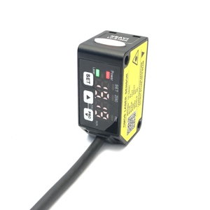 Sensor de Desplazamiento láser de alta precisión, funciones múltiples para detección de objetos, sensor óptico de detección diferente, 1, 2