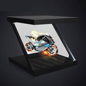 Système Windows Android 32 pouces <span class=keywords><strong>3D</strong></span> 180 degrés hologramme LCD vitrine armoire bureau ascenseur au sol pour les graphiques d'<span class=keywords><strong>animation</strong></span> - Product Image 5