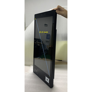 23.8 "24" inch LCD chiosco di pagamento Touchscreen pannello PC Win/Linux con la macchina fotografica binoculare/RFID/IC lettore di schede/QR Scanner / 6COM - Product Image 4