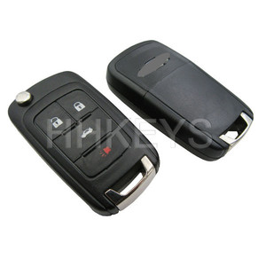 Chevrolet Cruze 3 + 1-taste fernbedienung auto schlüssel shell mit batterie ort, fall shell mit logo. - Product Image 4