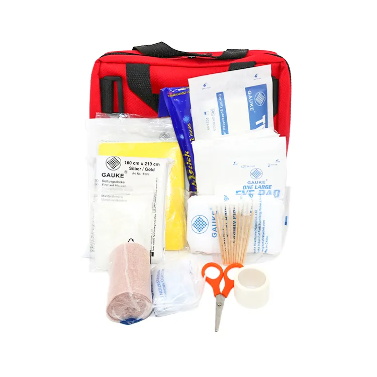 Trousse de premiers soins en nylon Osha et Ansi Kit de premiers soins portable