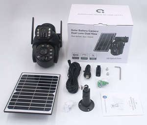 20x Optical Zoom Solar Outdoor CCTV Security Camera With 4G Sim Card Dual Lens 4K Auto Tracking and Wireless <strong>IP</strong> <strong>Network</strong> - Product Image 4