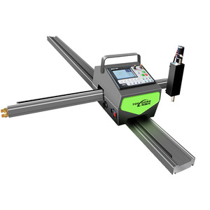 Fabricação 120A Máquina De Corte De Plasma Leadshine Cremalheira Engrenagem Acetileno Propano Painel De Corte Blanking HD Tocha Rust-Free Motor