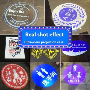 Açık renk değişimi LED projektör lamba işareti özel Logo kapalı açık reklam Gobo projektör su geçirmez alüminyum özel - Product Image 2