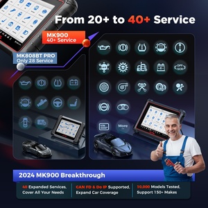 Para Autel MaxiCOM MK900, versión Global, herramienta de escáner de diagnóstico automático, Analizador de motor, lector de código para camiones Q5/A5, 1 año de garantía - Product Image 3