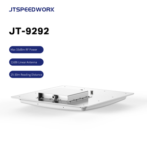 JT-9292 UHF RFID lettore a lungo raggio 15-30m 12dBi polarizzazione TCP IP RFID lettore di controllo di accesso per Smart Card lettore USB RFID
