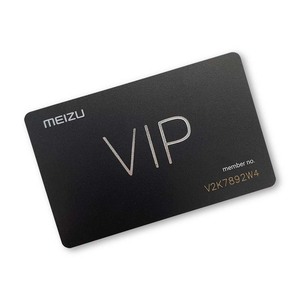 定制压花金箔冲压光泽磨砂PVC会员卡礼品卡Vip会员卡 - Product Image 2