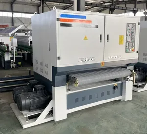 Automatic Wood Brush <strong>Sanding</strong> <strong>Machine</strong> <strong>WPC</strong> MDF Wood Brush Belt Sander for Door Furniture