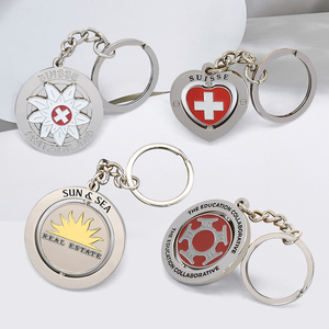 工厂定制钥匙扣魅力高品质钥匙扣硬软搪瓷钥匙扣 - Product Image 2