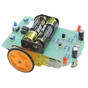 D2-1 Smart Robot Car Kit Intelligent Tracking Line Smart Car Kit TT Motor Electronic Kit fai da te Smart Patrol Automobile Sets - Product Image 1