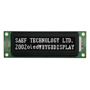 VATN 20x2 Alphanumeric <strong>LCD</strong> <strong>Display</strong> with Serial <strong>Interface</strong> MPU 6800 COB and STN Type - Product Image 1