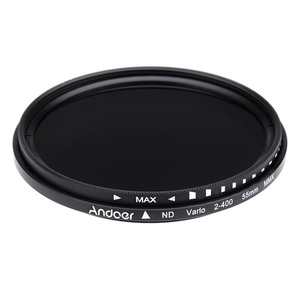 Andoer 55mmNDフェーダーニュートラル密度調整可能ND2〜ND400可変フィルター (Canon NikonDSLRカメラ用) - Product Image 3