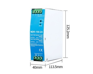 5v dc电源150W 12V 15V 24V 6.25A 10A 12A开关Din导轨电源32v交流适配器，带PFC功能 - Product Image 1