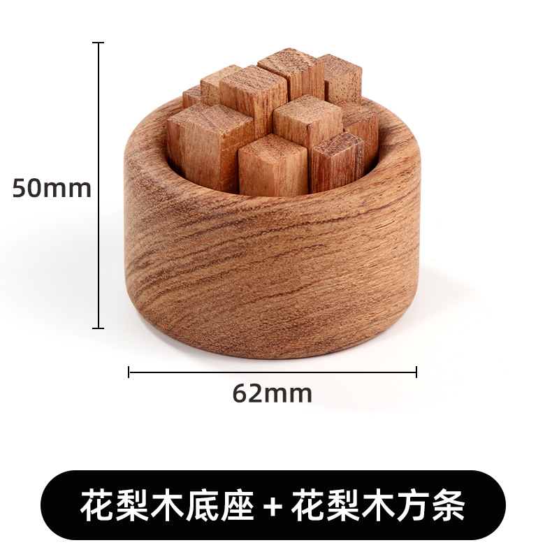 Bois de chauffage en bois de rose, bois aromatique