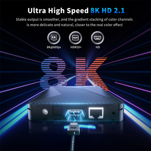 X88 PRO PRO yeni Amlogic yonga seti s905voice Quad Core Android 14.0 TV kutusu WiFi 6 ses uzaktan kumanda ile 8K 1000 için AI-SR M - Product Image 4