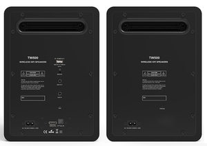 Altavoces de estantería Bluetooth 5,0 100W X 2 altavoces de TV alimentados con controlador coaxial altavoces giratorios con entrada auxiliar óptica - Product Image 5