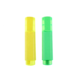Evidenziatore, pennarello a punta scalpello, 2 colori brillanti, con grande serbatoio di inchiostro - Product Image 1