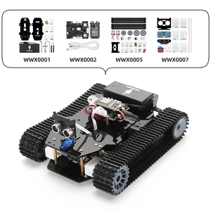 Tscin buny Random Combination Kit Raupen rad ESP32 WROOM32 Entwicklungs platine Grund funktionen Roboter auto für Arduino - Product Image 4