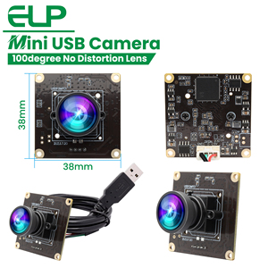 ELP High Speed 1080P 120fps/4K 30fps USB <strong>Camera</strong> Module 12MP Wide Angle No Distorion Low Light Mini Webcam for PC Windows Mac - Product Image 5