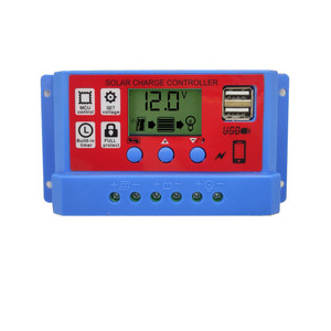 Solar ladebatterie steuerungs system PWM 12 V24V 12,8 V 10A 20A 30A Solar regler LCD-Anzeige - Product Image 1