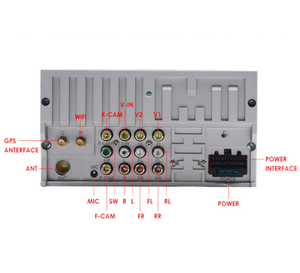 通用6.2英寸车载DVD播放器GPS导航MP5 USB功能 - Product Image 4