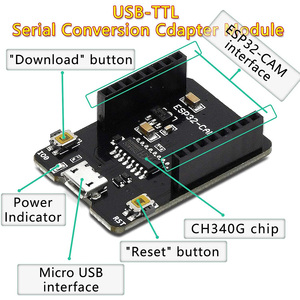 ESP32-CAM WiFi + BT Modul Kamera modul Entwicklungs platine ESP32 mit Kamera modul OV2640 2MP - Product Image 3