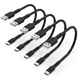 定制长度颜色USB A至USB C 3A型快速充电麦克风电缆 - Product Image 1
