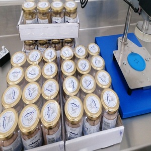 Sıcak satış 100% ton balığı fileto Sardinian deniz suyu 200g kavanoz el yapımı Artisanal konserve balık yağ ve tuz ile korunmuş - Product Image 3
